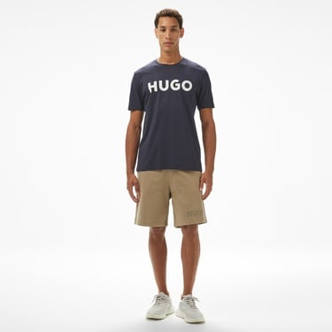 Hugo Dulivio Erkek Mavi T-Shirt