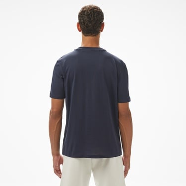  Hugo Dero 222 Erkek Mavi T-Shirt