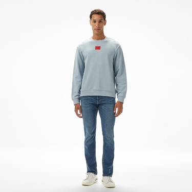  Hugo Diragol 212 Erkek Mavi Sweatshirt