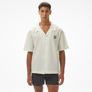  Hugo Chaffle Erkek Beyaz Gömlek