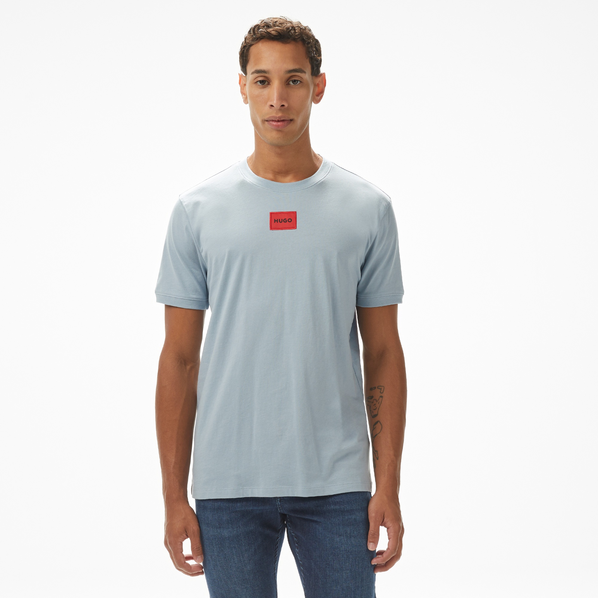 Hugo Diragolino 212 Erkek Mavi T-Shirt