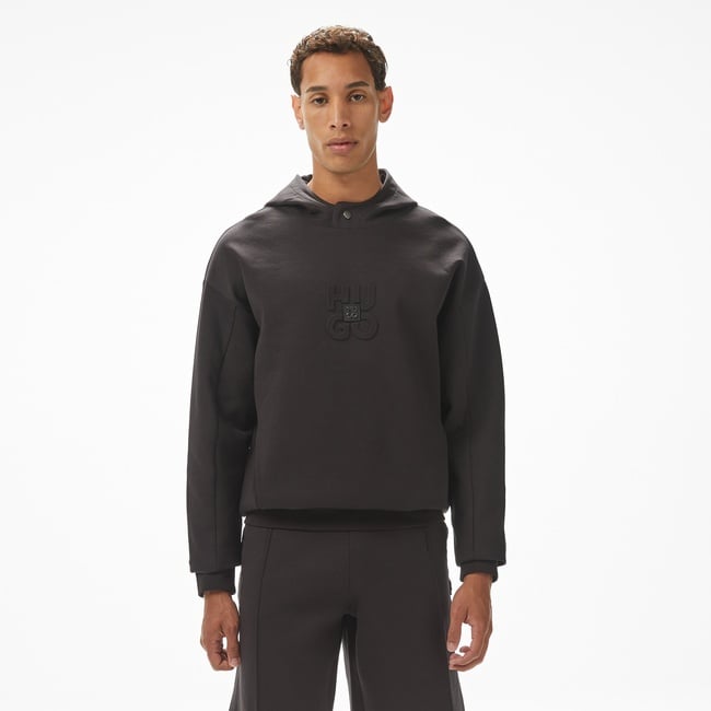  Hugo Debostaco Erkek Siyah Sweatshirt