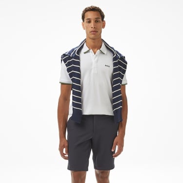  Boss Paddy Lux Heritage Erkek Beyaz Polo