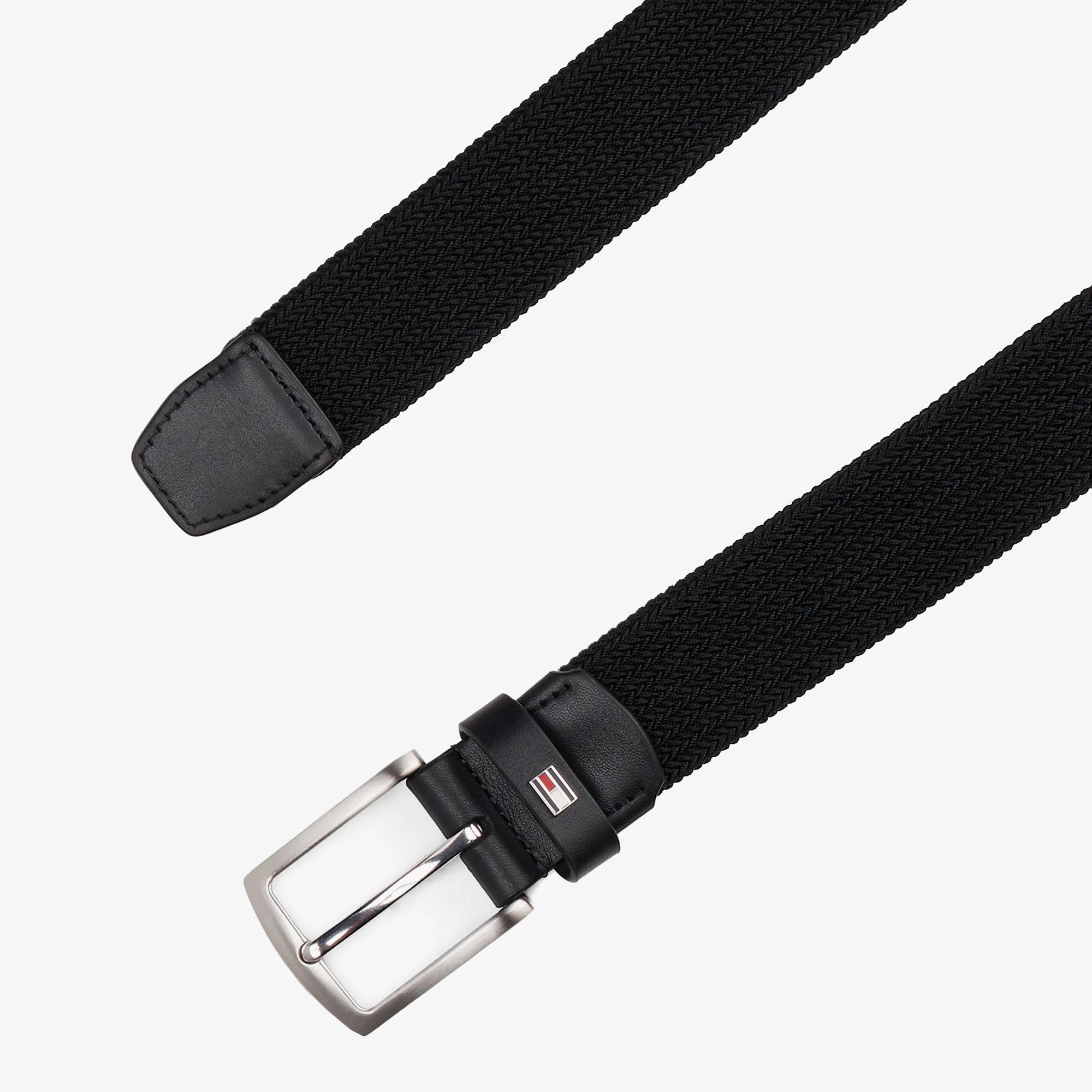 Tommy Hilfiger Denton Elastic 3.5 Erkek Siyah Kemer