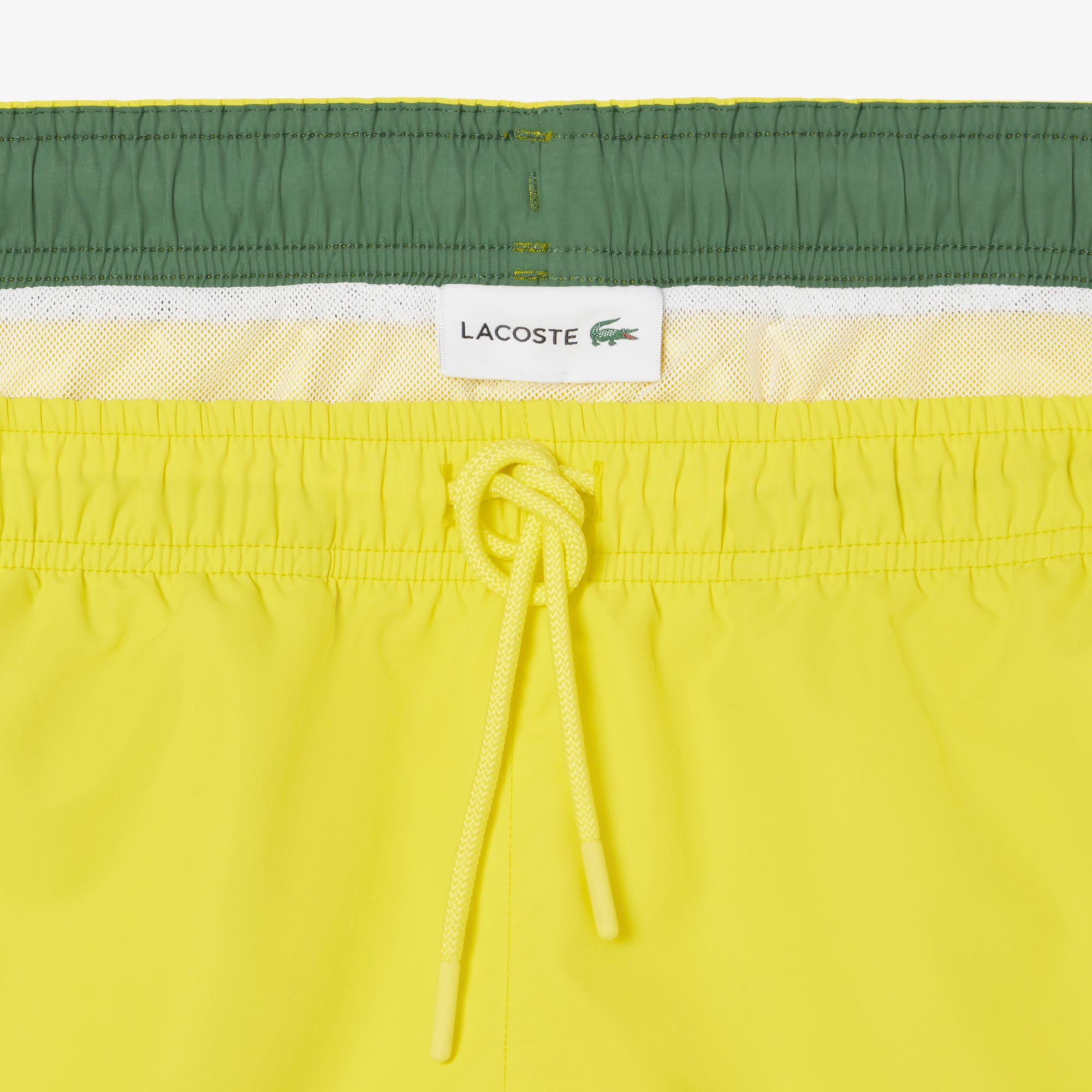 Lacoste Erkek Sarı Mayo