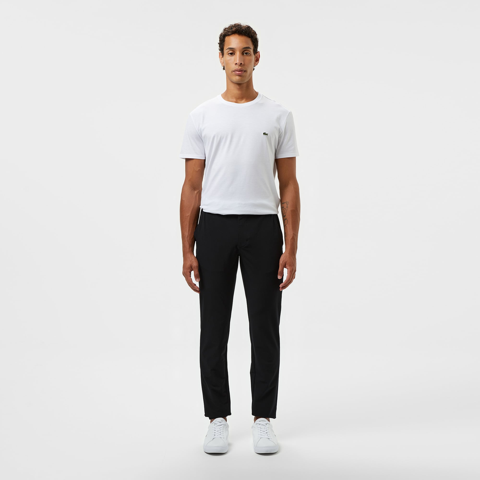  Lacoste Erkek Jogger Siyah Pantolon