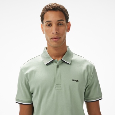  Boss Paddy Lux Heritage Erkek Yeşil Polo