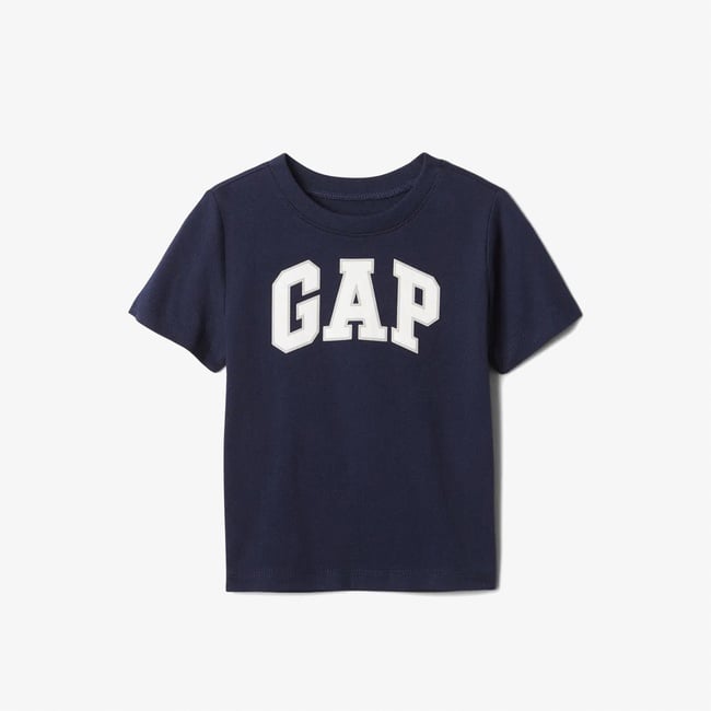  Gap V-Bas Çocuk Gri T-Shirt
