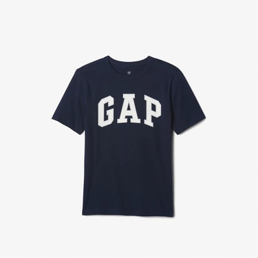 Gap V-Bas Çocuk Lacivert T-Shirt