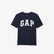 Gap V-Bas Çocuk Lacivert T-Shirt