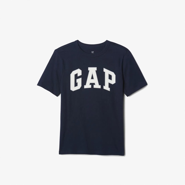  Gap V-Bas Çocuk Lacivert T-Shirt