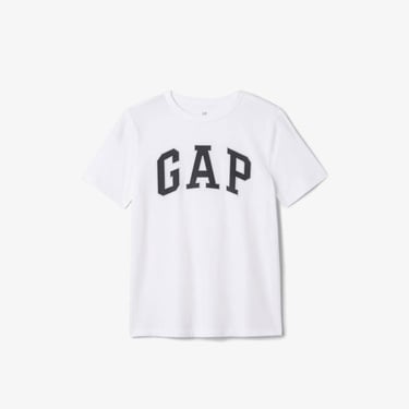  Gap Relaxed Fit Çocuk Beyaz T-Shirt