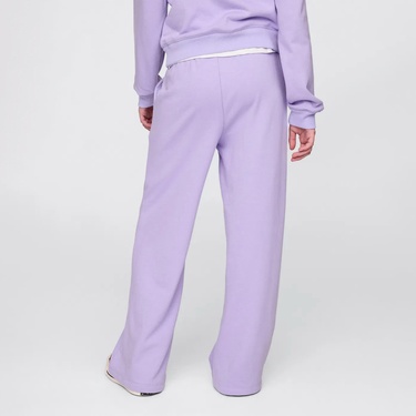  Gap Relaxed Fit Wide Leg Çocuk Mor Eşofman Altı