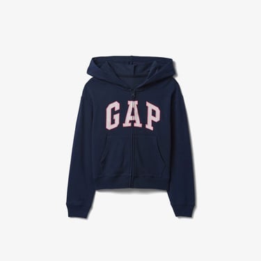  Gap Logo Relaxed Fit Çocuk Lacivert Sweatshirt
