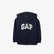 Gap Relaxed Fit Fermuarlı Çocuk Lacivert Sweatshirt