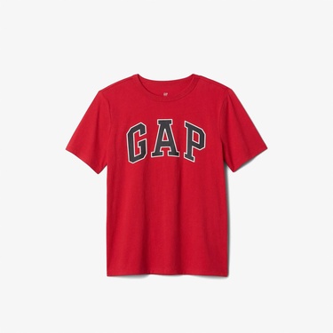  Gap Logo Çocuk Kırmızı T-Shirt