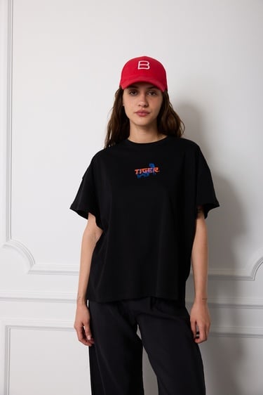  Tiger Baskılı Tshirt