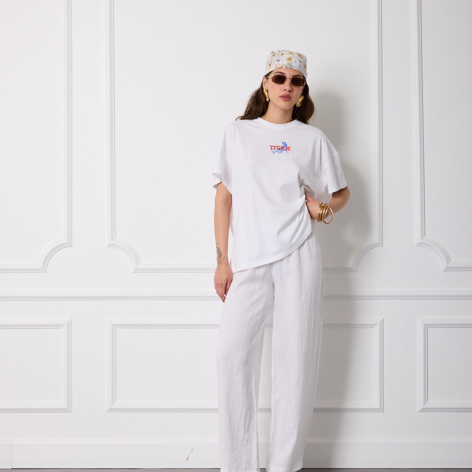 Tiger Baskılı Tshirt