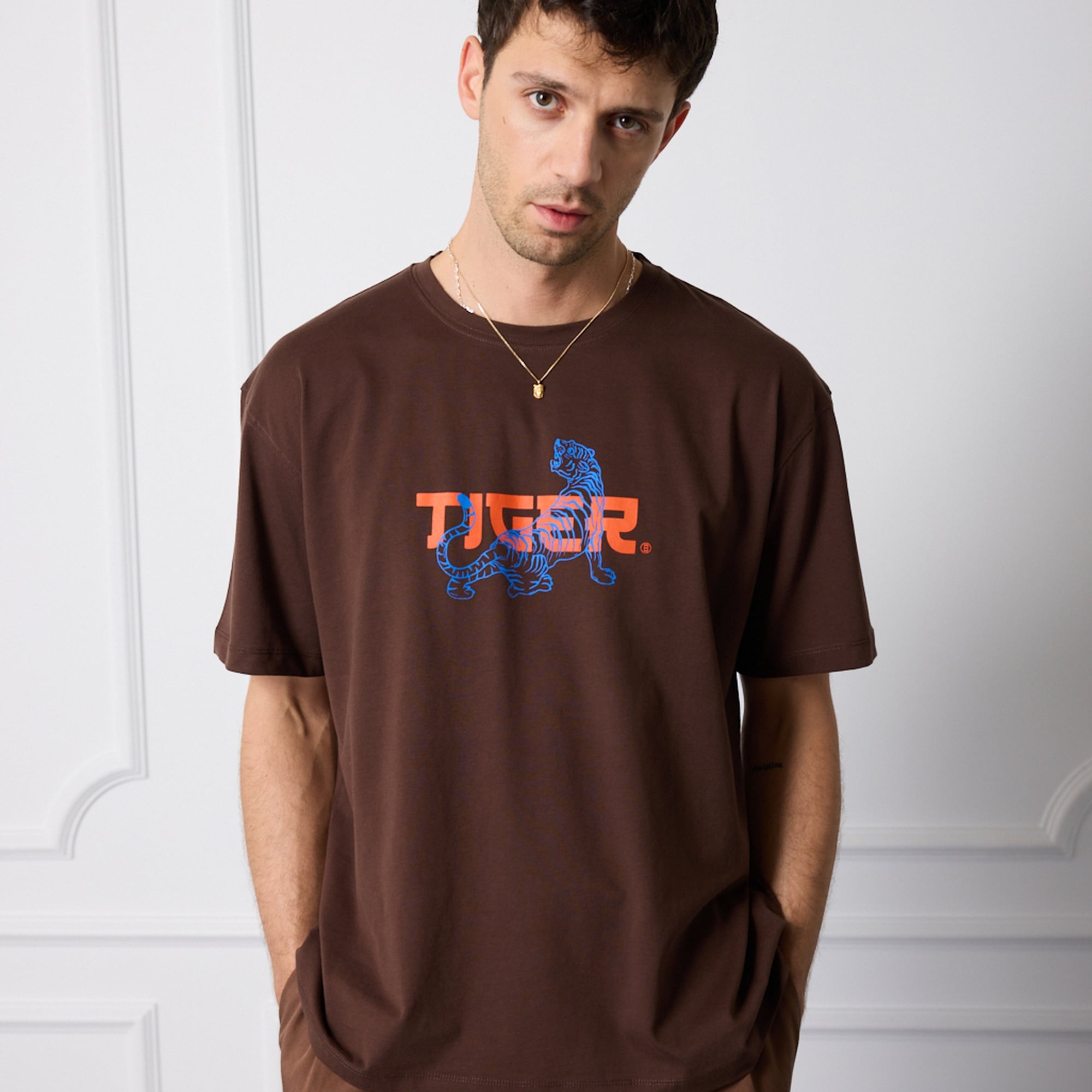 Tiger Baskılı Tshirt
