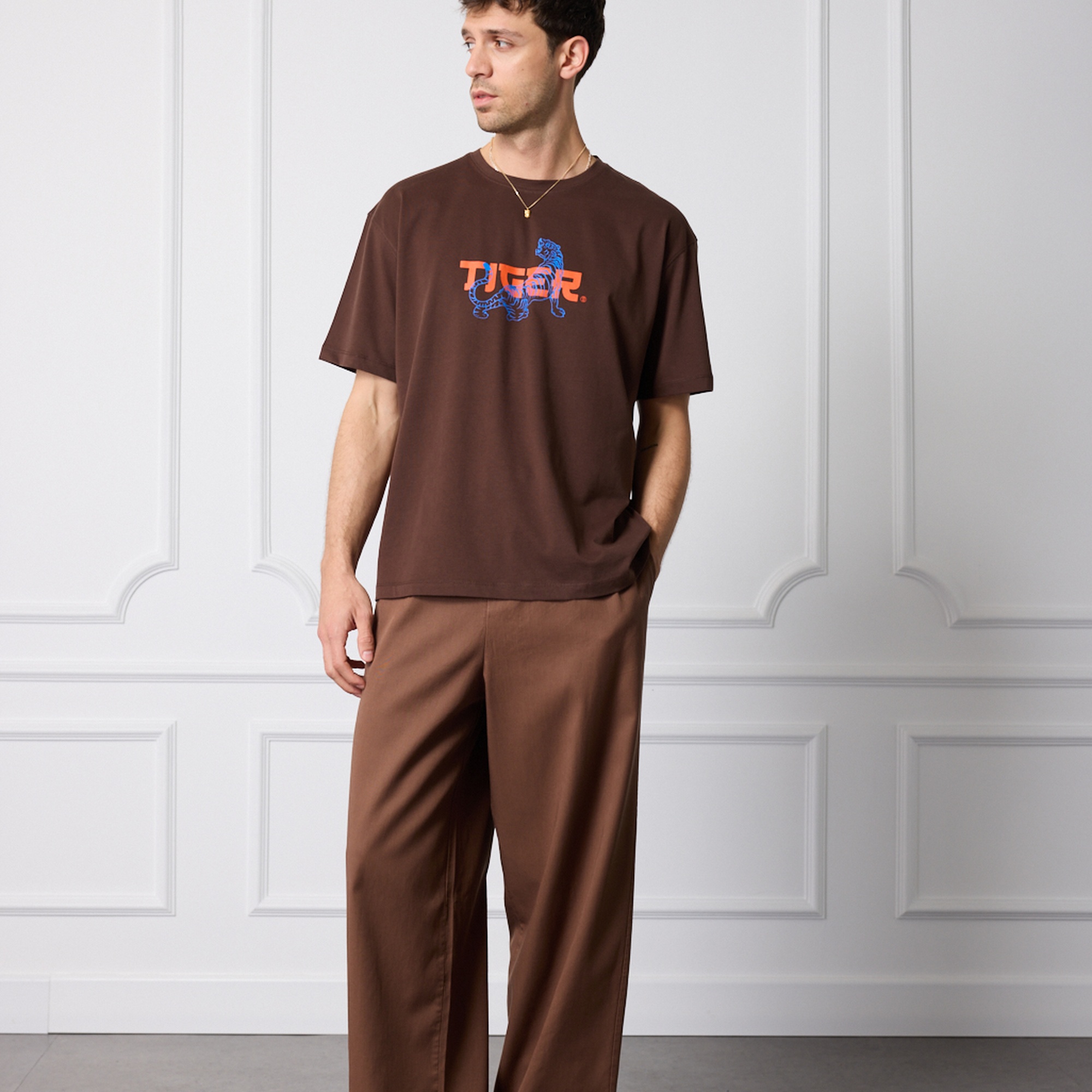 Tiger Baskılı Tshirt