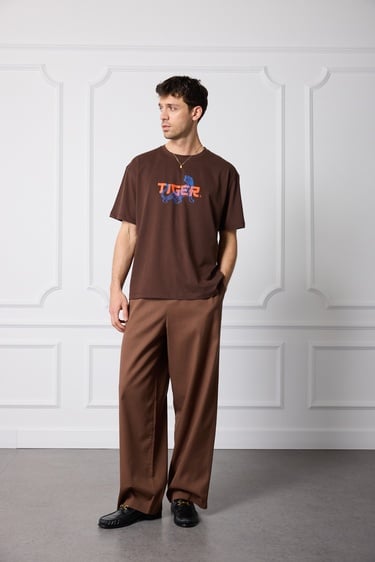  Tiger Baskılı Tshirt