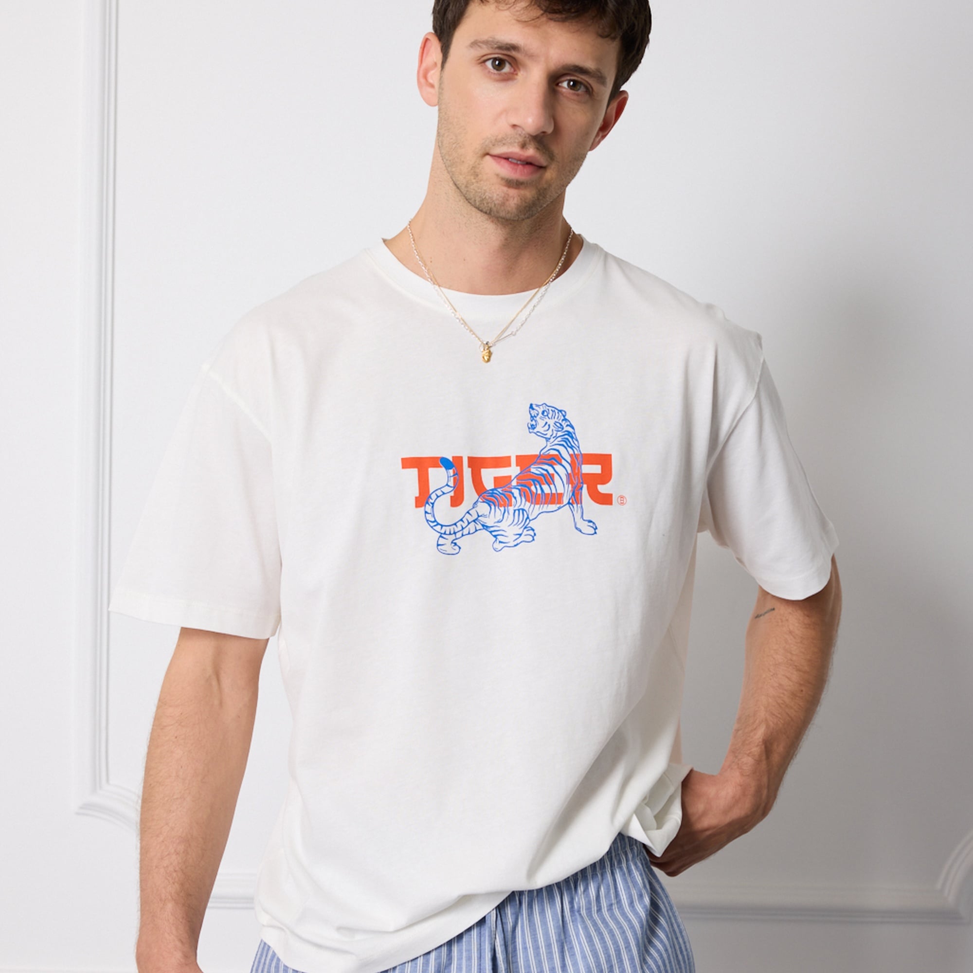 Tiger Baskılı Tshirt