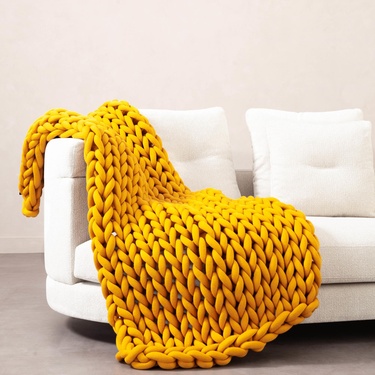  ABELLA KOLTUK ŞALI HARDAL 120X180