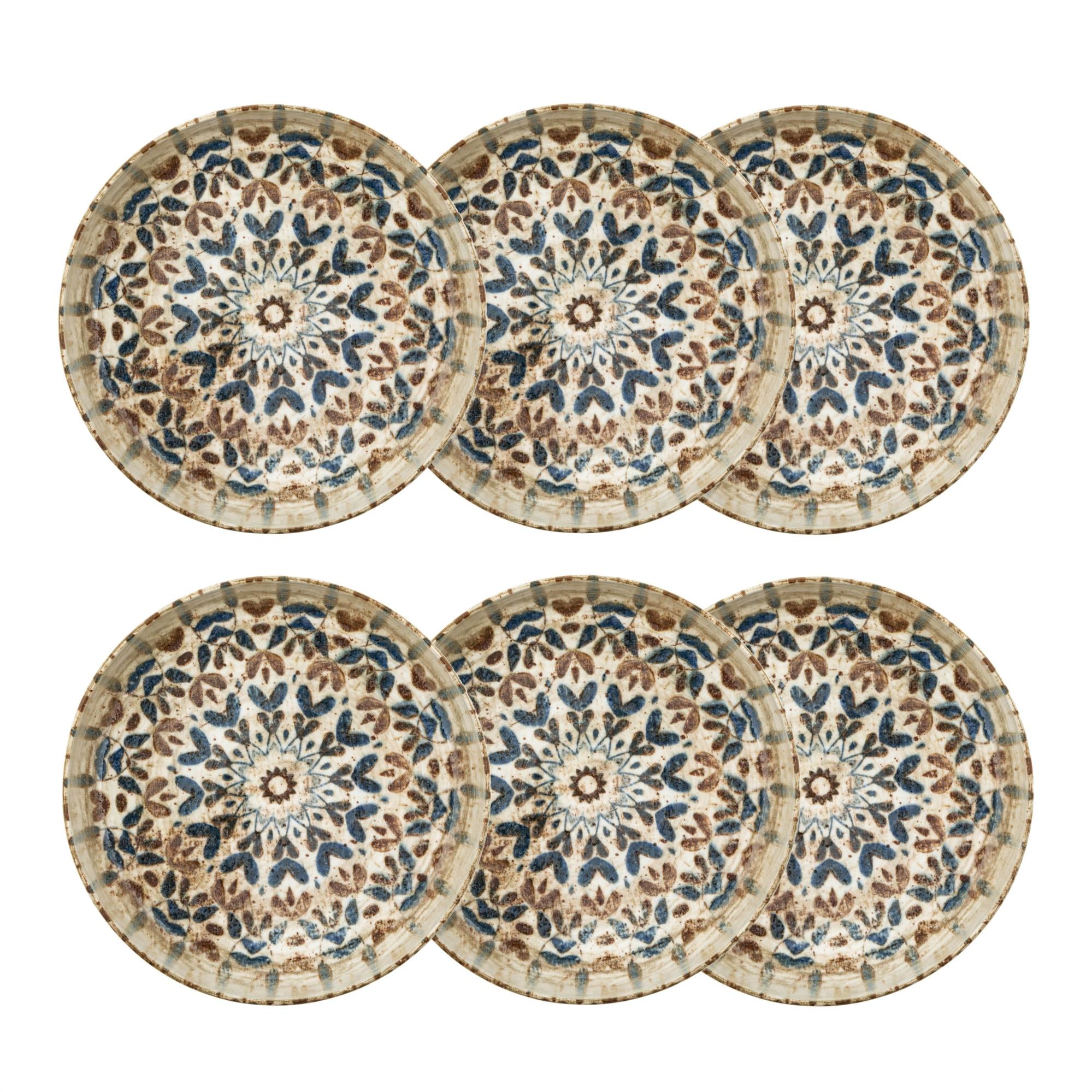  EPHESUS ÇUKUR TABAK SETİ 23CM -6LI