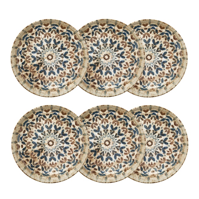  EPHESUS ÇUKUR TABAK SETİ 23CM -6LI