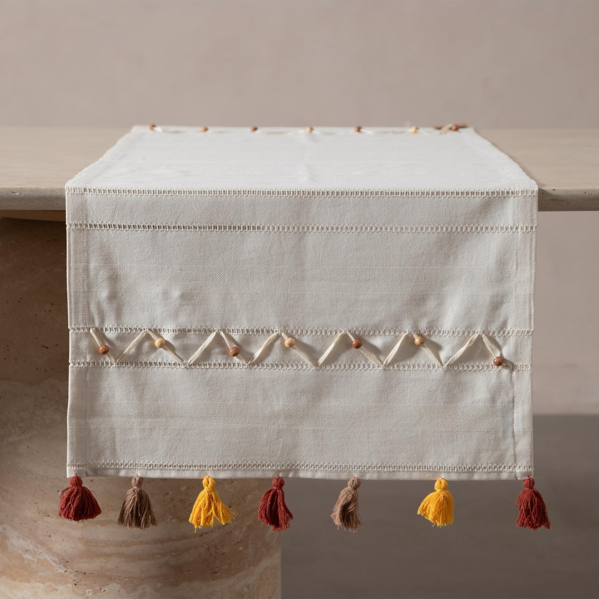 BONCUK PONPONLU RUNNER 50X130