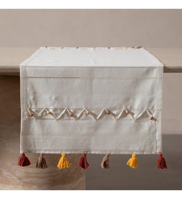  BONCUK PONPONLU RUNNER 50X130