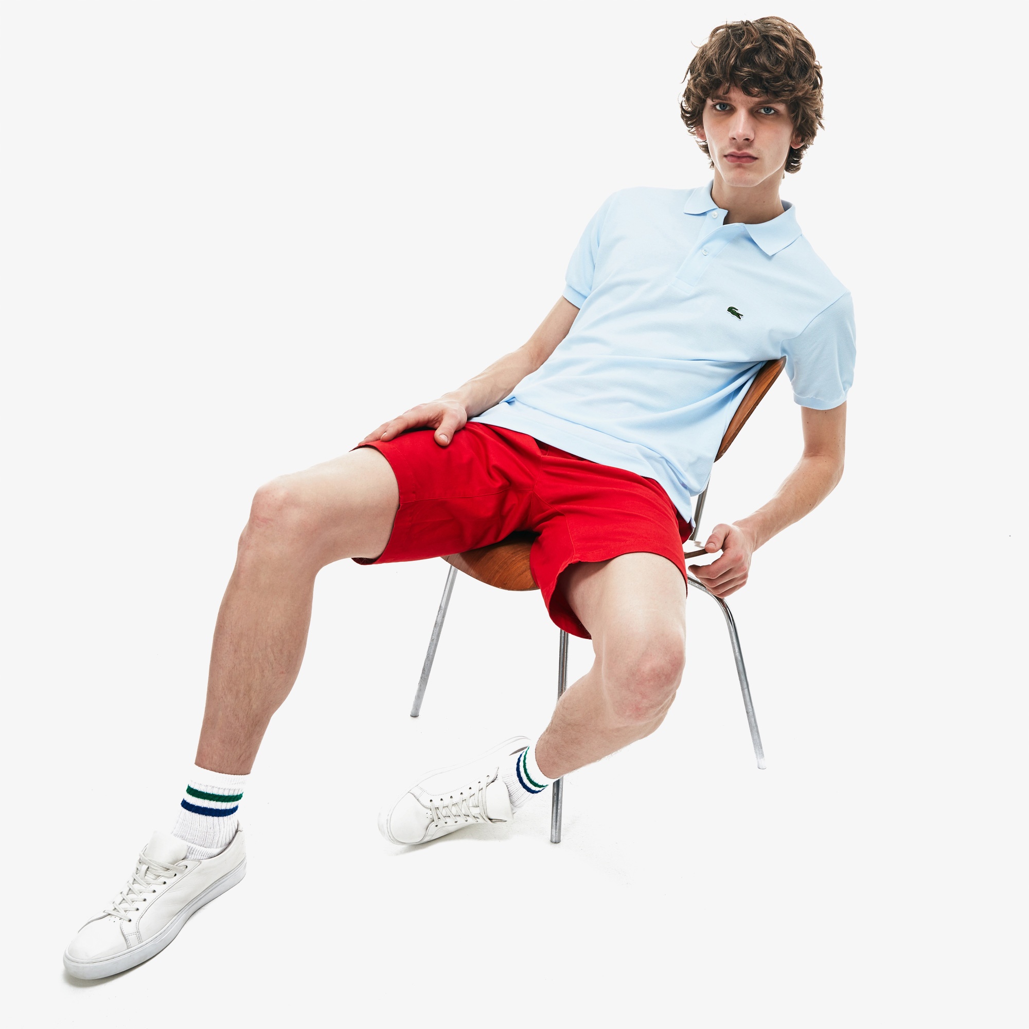 Lacoste L.12.12 Erkek Classic Fit Açık Mavi Polo