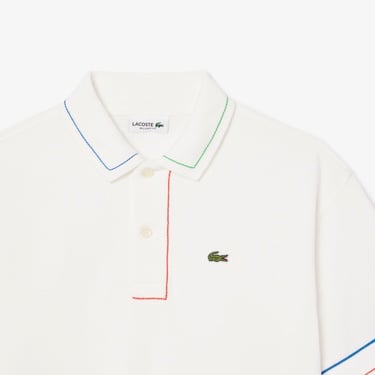  Lacoste Çocuk Beyaz Polo
