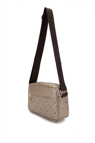  Tamer Tanca Kadın Vegan Altın Postacı Çanta