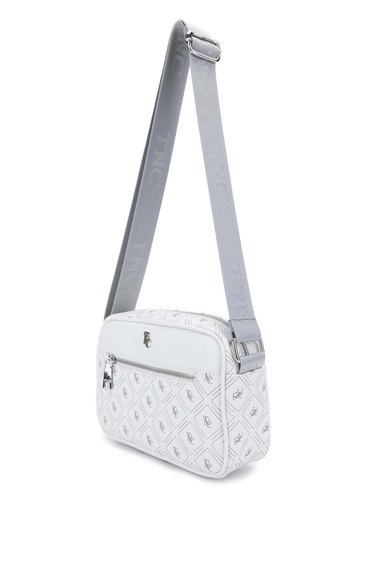  Tamer Tanca Kadın Vegan Beyaz Postacı Çanta