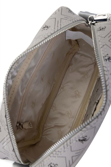  Tamer Tanca Kadın Vegan Gri Postacı Çanta