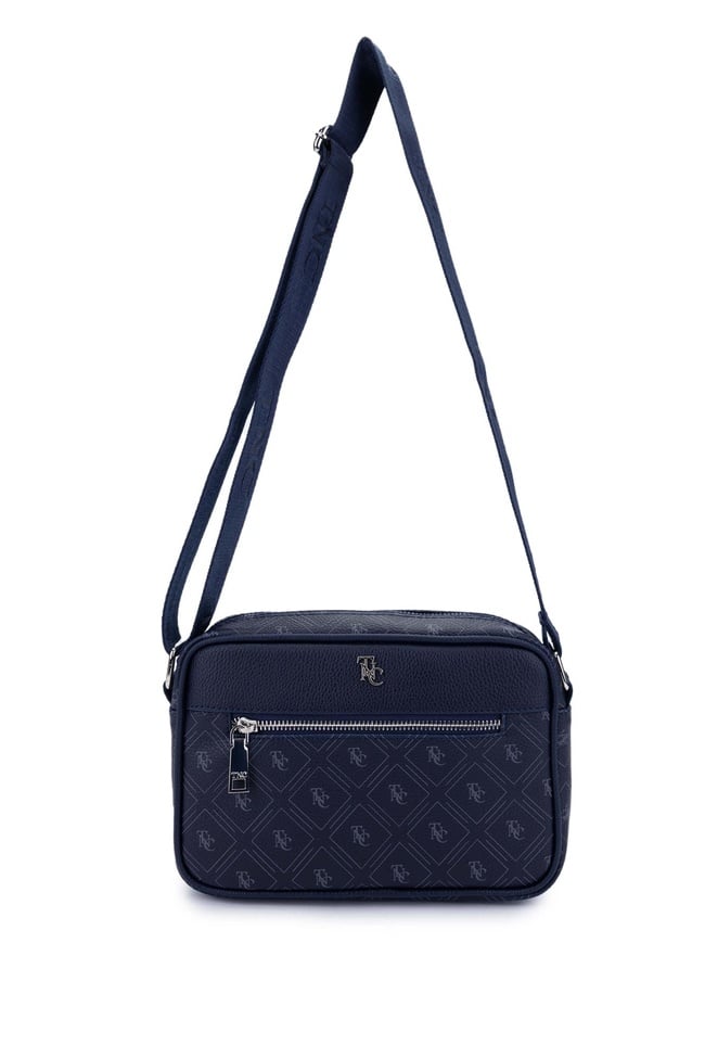  Tamer Tanca Kadın Vegan Lacivert Postacı Çanta