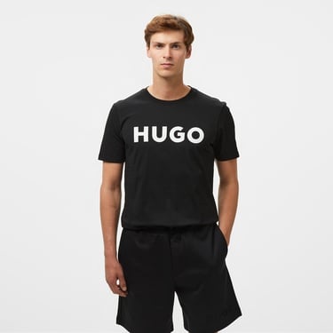  Hugo Dulivio Erkek Siyah T-Shirt