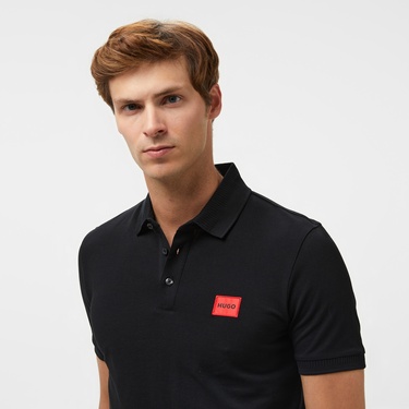 Hugo Erkek Siyah Polo