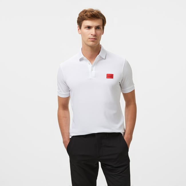  Hugo Erkek Beyaz Polo