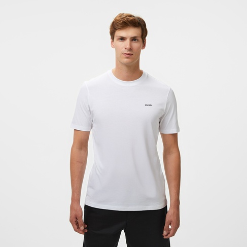  Hugo Dero 222 Erkek Beyaz T-Shirt