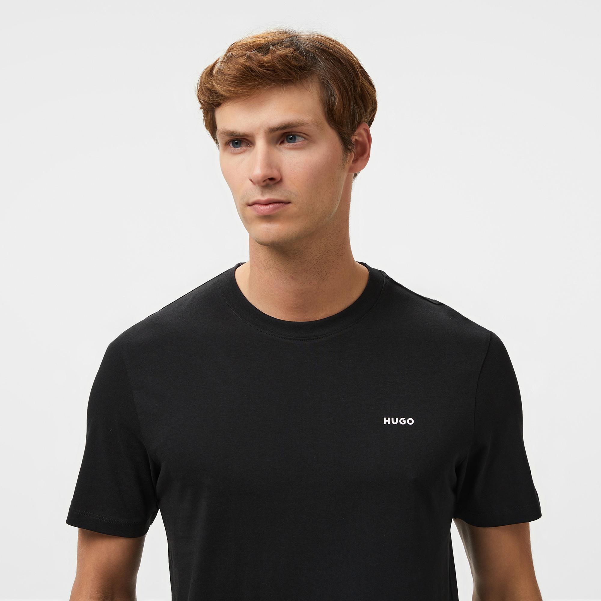 Hugo Dero 222 Erkek Siyah T-Shirt