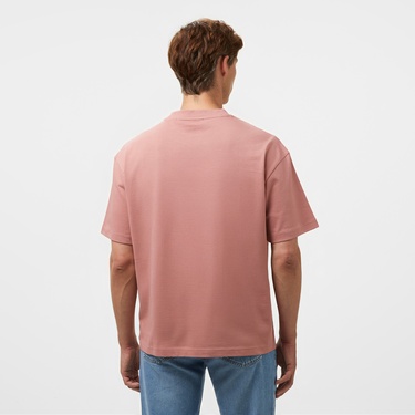  Hugo Dinkee Erkek Pembe T-Shirt