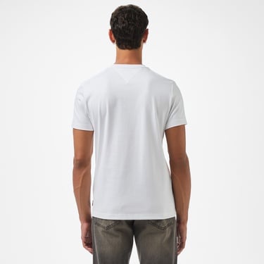  Tommy Hilfiger Erkek Beyaz T-Shirt