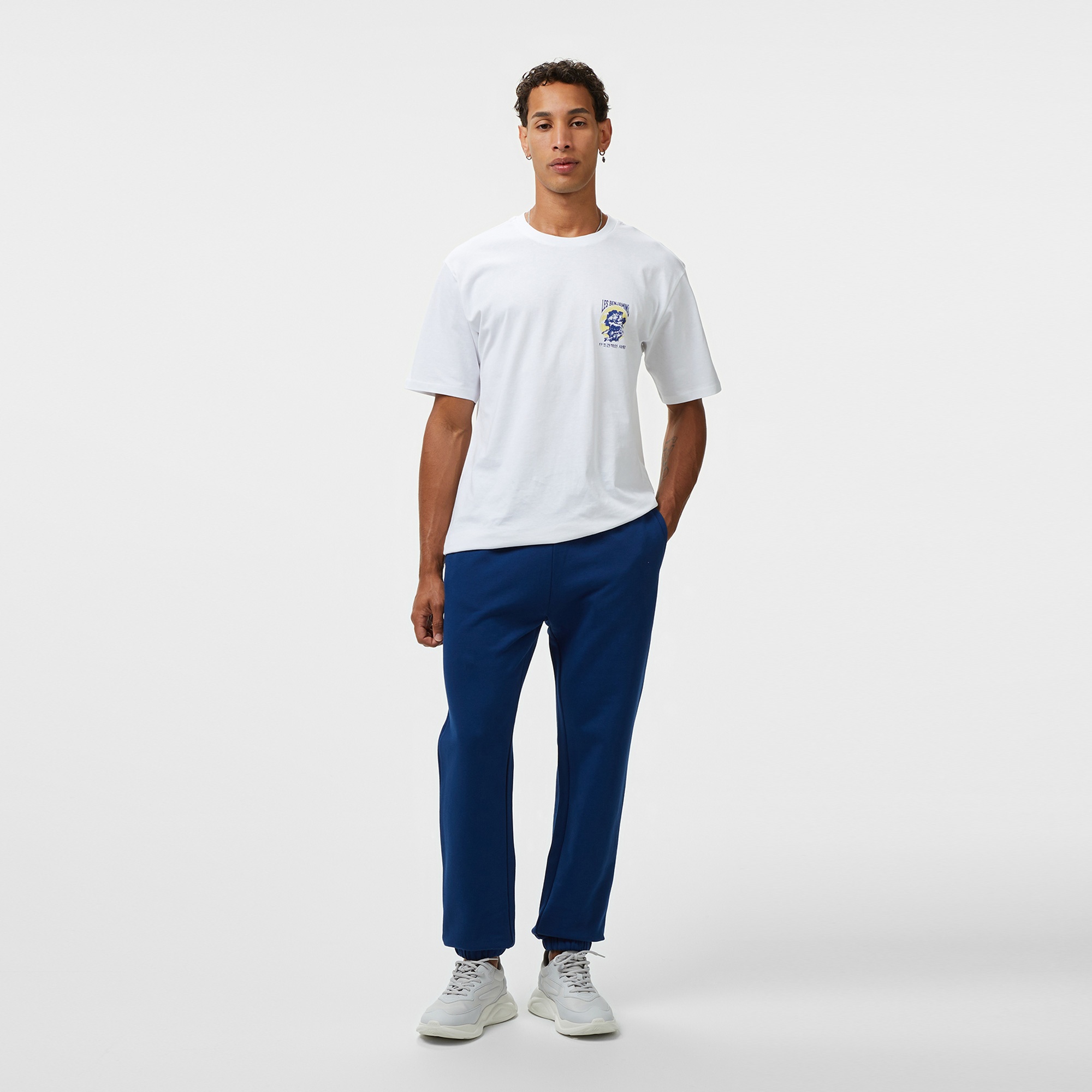 Les Benjamins 309 Erkek Lacivert Eşofman Altı