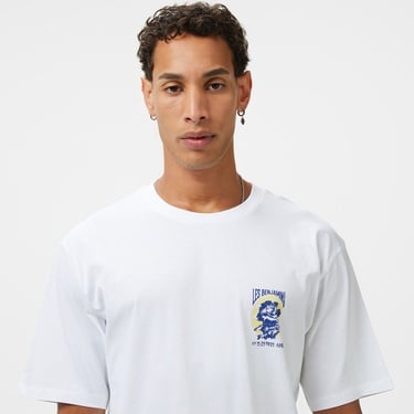  Les Benjamins Relaxed 022 Erkek Beyaz T-Shirt