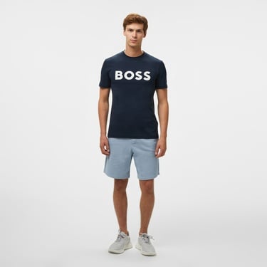  Boss Thinking Erkek Mavi T-Shirt