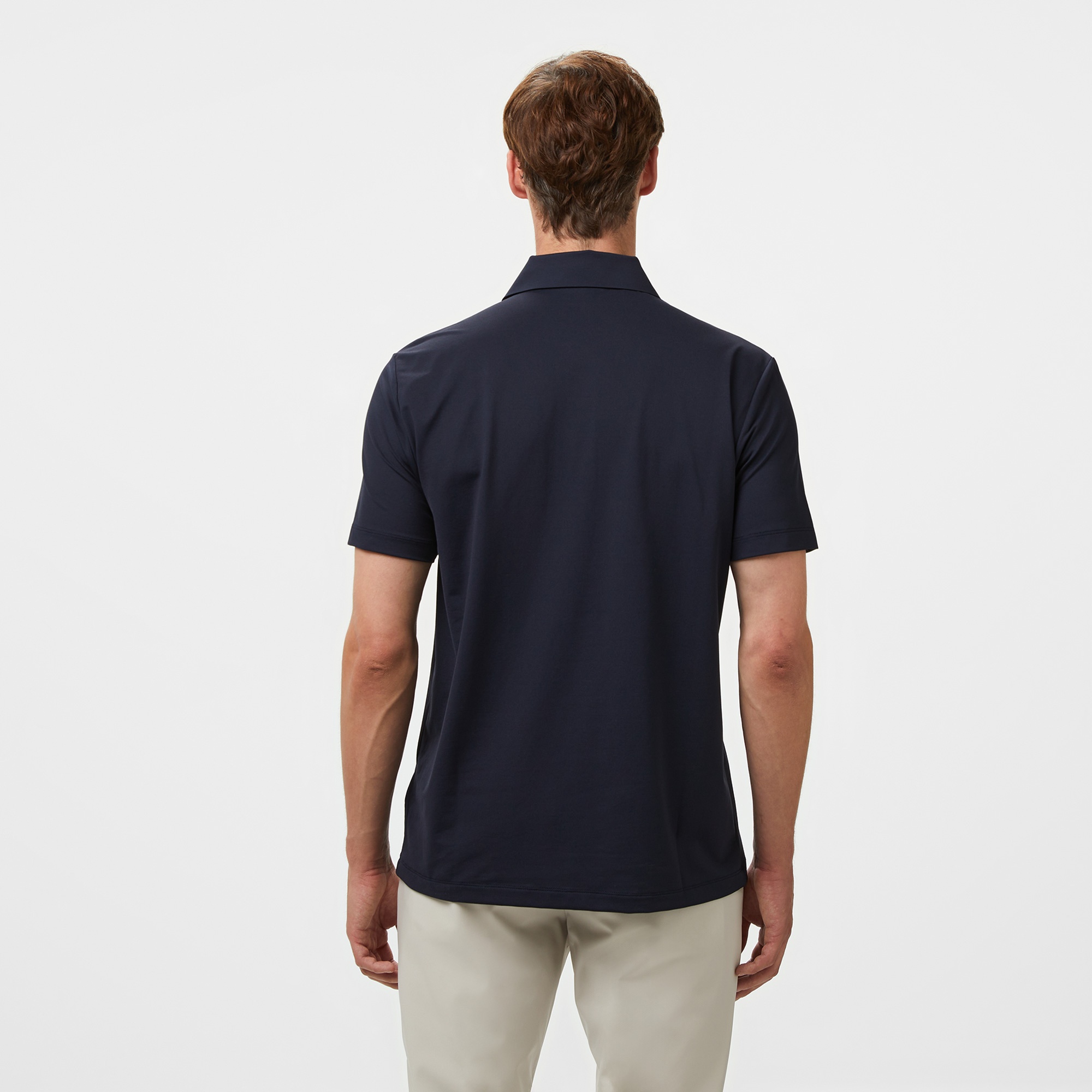 Brooks Brothers Çıt Çıt Düğmeli Performans Erkek Lacivert Polo