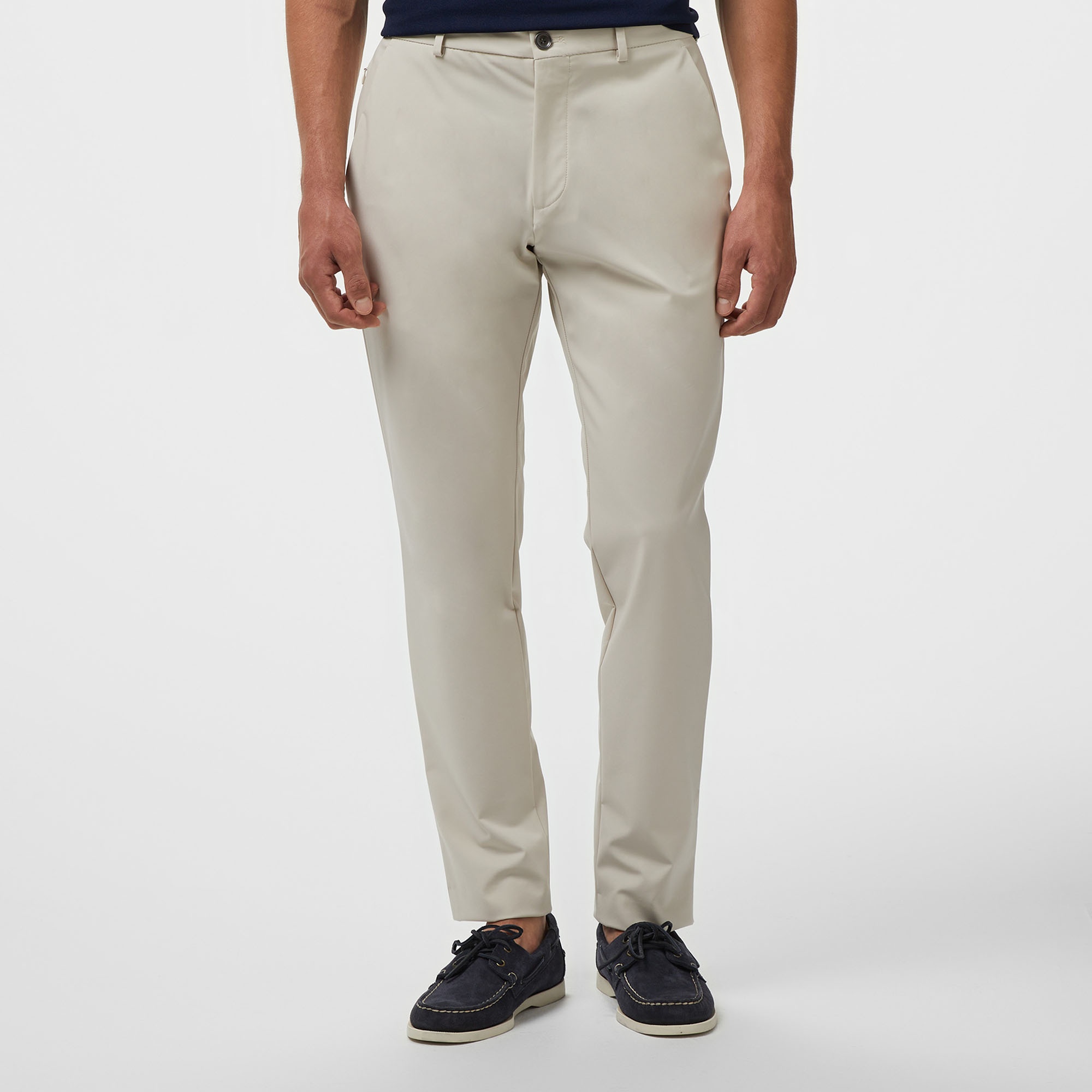 Brooks Brothers İçten Bağcıklı Performans Erkek Bej Pantolon