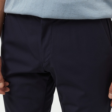  Brooks Brothers İçten Bağcıklı Performans Erkek Lacivert Pantolon
